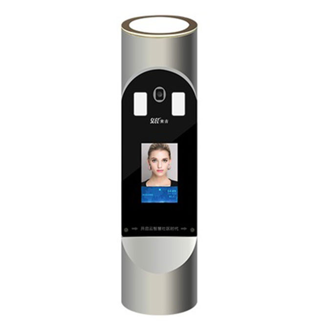 圓柱人臉識別機